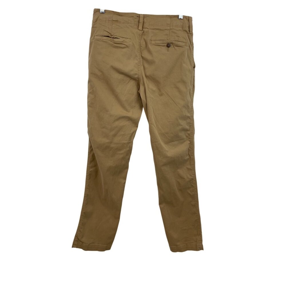 American Eagle Extreme Flex Original Straight Brown Chino Pants Mens Size 30x34 - Picture 2 of 9